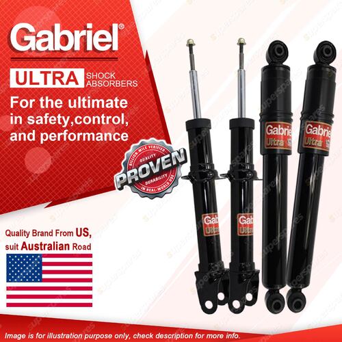 Gabriel Front Rear Ultra Shock Absorbers for Ford Fairlane BF II Falcon BF I II