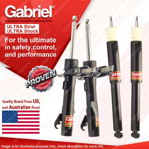 Gabriel Front + Rear Ultra Shock Absorbers for Mazda 3 BK Sedan Hatchback