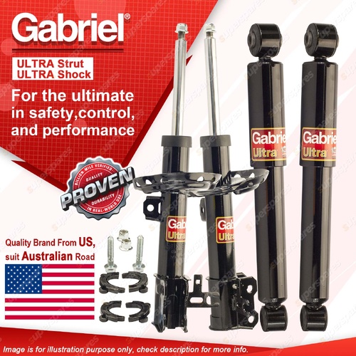 Gabriel Front + Rear Ultra Shock Absorbers for Holden GMH Astra AH 04-10