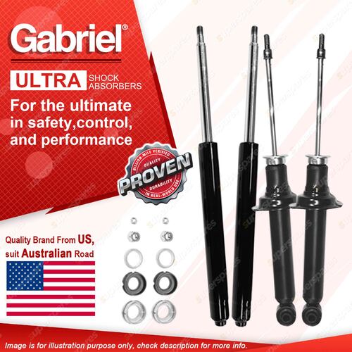 Gabriel Front + Rear Ultra Shock Absorbers for Toyota Cressida MX83R 88-93