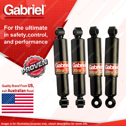 Gabriel Front + Rear Shock Absorbers for Iveco Turbodaily Cab Chassis Van 95-02