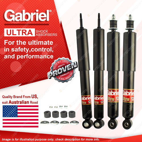 Gabriel Front + Rear Ultra Shock Absorbers for Hyundai Terracan HP SUV 01-07