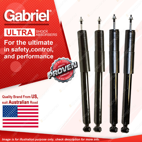 Gabriel Front + Rear Ultra Shock Absorbers for Mercedes Benz CLK C208 SLK R170