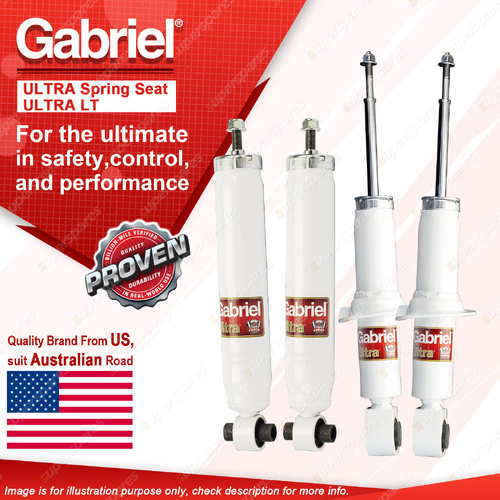 Gabriel Front + Rear Ultra Shock Absorbers for Ford Everest UA Ser2 8/18-7/18