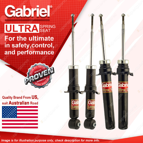 Gabriel Front + Rear Ultra Spring Seat Shock Absorbers for Alfa Romeo 159 06-12