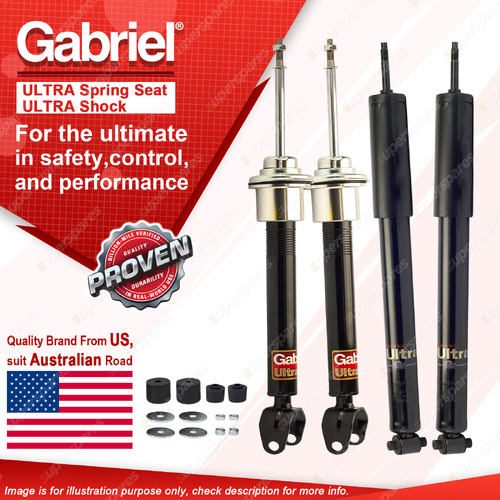Gabriel Front + Rear Ultra Shock Absorbers for Mercedes Benz E Class W211 02-09