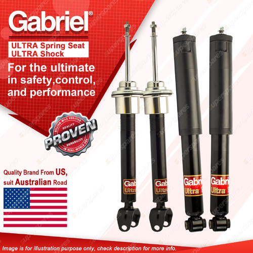 Gabriel Front + Rear Ultra Shock Absorbers for Mercedes Benz E Class S211 03-09