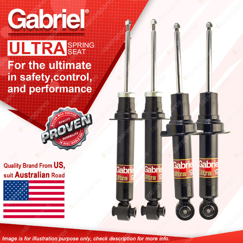Gabriel Front + Rear Ultra Spring Seat Shocks for Peugeot 407 Sedan Wagon 04-11