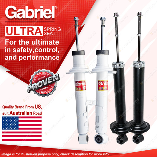 Gabriel Front Rear Ultra Spring Seat Shock Absorber for Lexus IS250 GSE20R 05-13