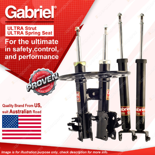 Gabriel Front + Rear Ultra Shock Absorbers for Nissan Maxima J32 Sedan 09-13