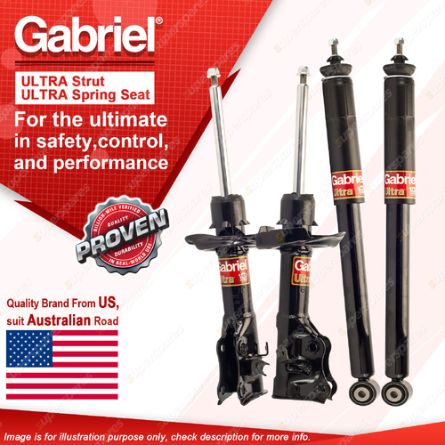 Gabriel Front + Rear Ultra Shock Absorbers for Honda Civic FD1 FD2 2/06-1/12