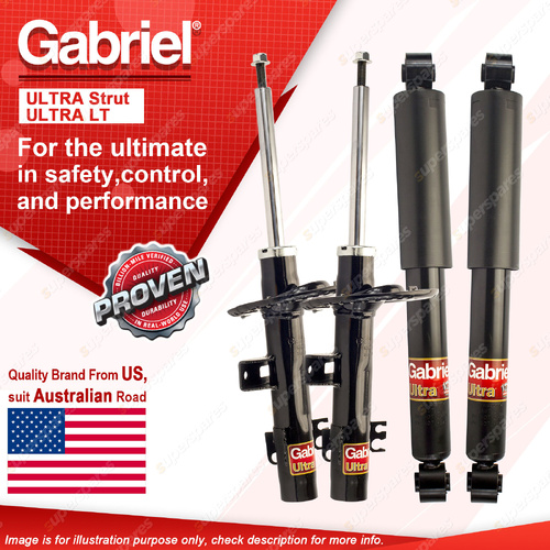 Gabriel Front Rear Ultra Shocks for Volkswagen Caravelle Kombi Transporter T5 T6