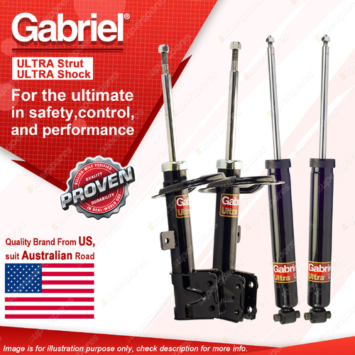 Gabriel Front + Rear Ultra Shock Absorbers for Citroen C4 1.6L Hatch 2006-2015