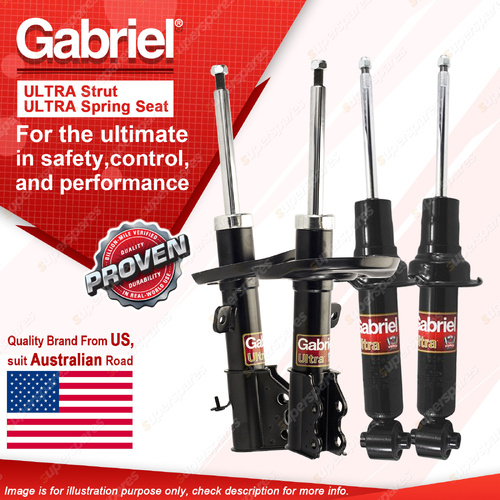 Gabriel Front + Rear Ultra Shock Absorbers for Peugeot 508 Sedan Wagon 7/2011-On