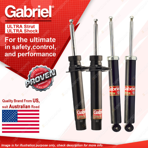 Gabriel Front + Rear Ultra Shock Absorbers for BMW 3 Series F30 F31 F34 12-On