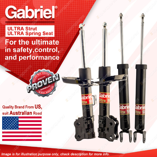 Gabriel Front + Rear Ultra Shock Absorbers for Hyundai I30 I30Cw GD Wagon 13-16