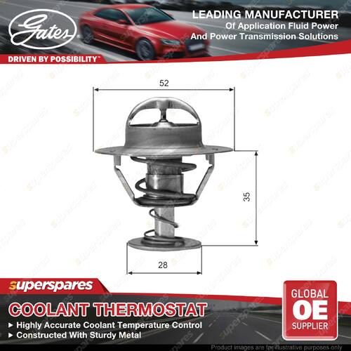 Gates Stant Thermostat for Toyota 4 Runner VZN130 LN130 61 Hiace Dyna 150 D4d