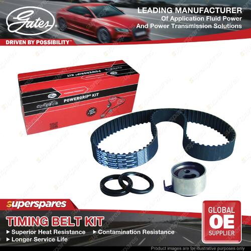 Gates Timing Belt Kit for Ford Courier PD 2.5 D 4x4 Ute 1996-1999