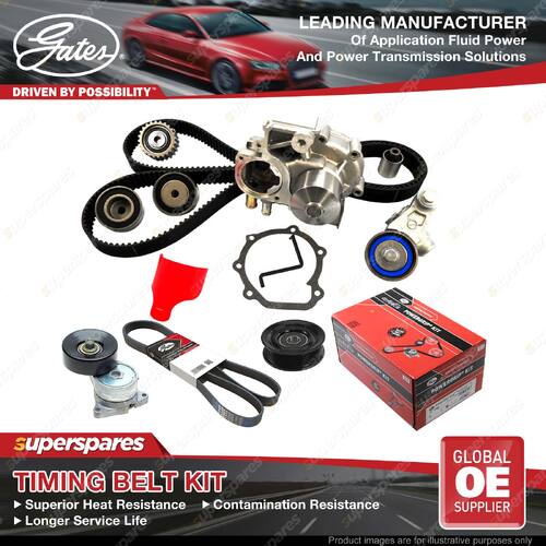 Gates Timing Belt Kit for Toyota Land Cruiser UZJ200 4.7L 202KW 4664CC 07 - on