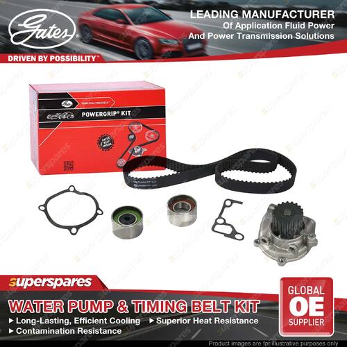 Gates Water Pump & Timing Belt Kit for Mazda 3 BK 6 GG GY RF7J 2.0L 105kW