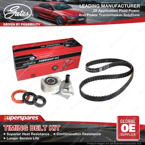 Gates Camshaft PowerGrip Timing Belt Kit for Isuzu Trooper UBS 4ZD1 2.3L 66KW