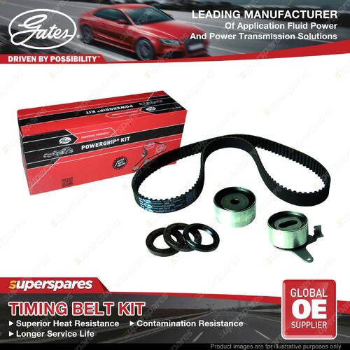 Gates Camshaft PowerGrip Timing Belt Kit for Kia RIO BC A5D 1.5L 72kW 2000-2005