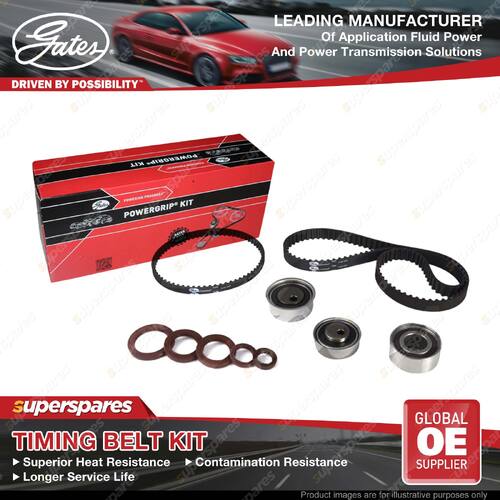 Gates Cam + Bal Timing Belt Kit for Mitsubishi Lancer CS7W 4G69 2.4L 85KW