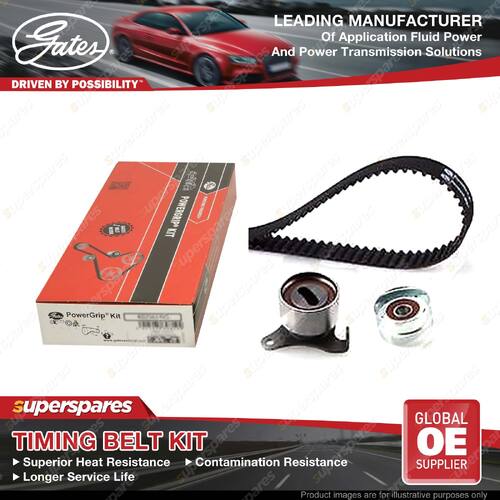 Gates Camshaft PowerGrip Timing Belt Kit for Toyota Starlet EP70 EP80 1.0L 40KW