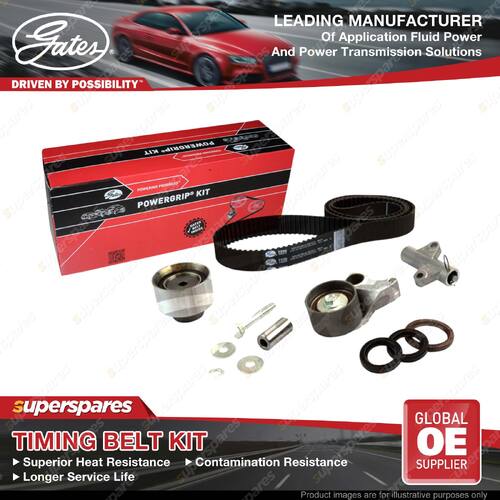 Gates Cam Timing Belt Kit & HYD for Holden Jackaroo Monterey UBS 3.2L TCKH220A