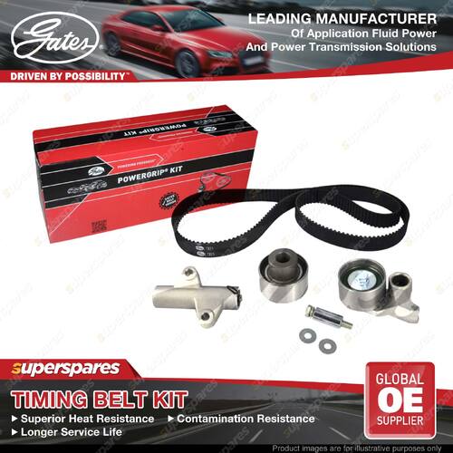 Gates Cam Timing Belt Kit & HYD for Holden Jackaroo Monterey UBS 3.2L TCKH221A