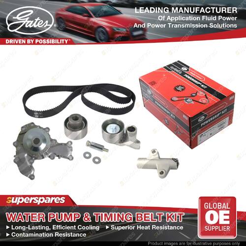 Gates Water Pump & Timing Belt Kit for Holden Jackaroo Monterey UBS TCKHWP221A