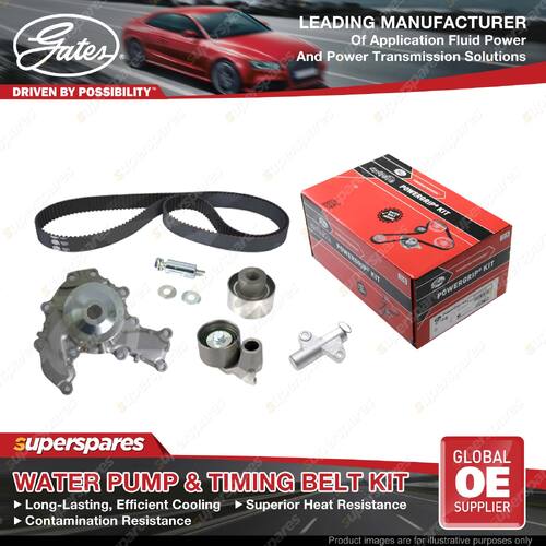 Gates Water Pump Timing Belt Kit for Isuzu Bighorn UBS Trooper UB 3.2L TCKHWP221