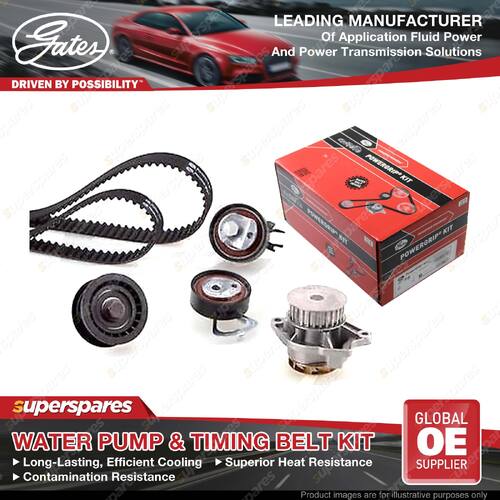 Gates Water Pump & Timing Belt Kit for Audi A2 8Z0 AUA 1.4L 55KW 2000-2002