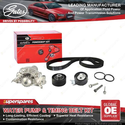 Gates Water Pump & Timing Belt Kit for Fiat Ulysse 179BXA11 179BXA1A RFN 2.0L