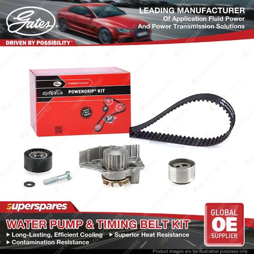 Gates Water Pump & Timing Belt Kit for Citroen Xantia X1 X2 XM Y4 Xsara ZX