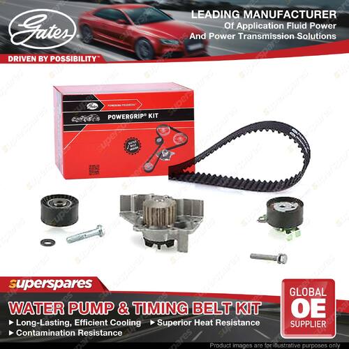 Gates Water Pump & Timing Belt Kit for Citroen Xantia X1 X2 Xsara N1 N2 ZX N2
