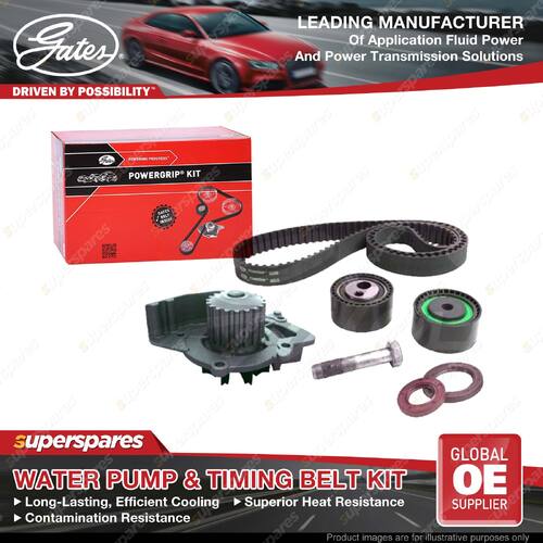 Gates Water Pump & Timing Belt Kit for Fiat Ulysse 179BXC1A 179BXM1B 2.2L