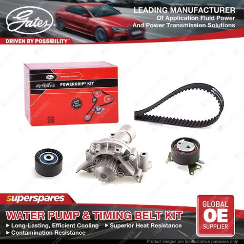 Gates Water Pump & Timing Belt Kit for Citroen C4 LA LC RFK EW10J4S 2.0L