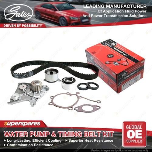 Gates Water Pump Timing Belt Kit for Mazda 626 Bongo SD1 SD2 E-Series E2000 SR2