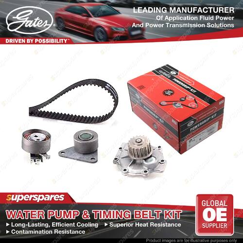 Gates Water Pump & Timing Belt Kit for Renault Laguna B56M Safrane B54F