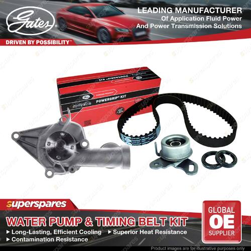 Gates Water Pump & Timing Belt Kit for Proton Satria C9M 1.3L 1.5L 1999-2006