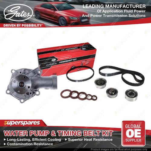 Gates Water Pump & Timing Belt Kit for Mitsubishi Galant DJ1A 2.4L 2006-2011