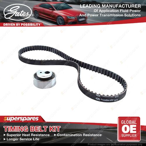 Gates Timing Belt Kit for Peugeot 206 2A/C 1.6L Petrol 65KW TU5JP 1999-2004