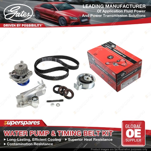 Gates Camshaft Water Pump & Timing Belt Kit for Volkswagen Passat 3B3 3B6 2.0L