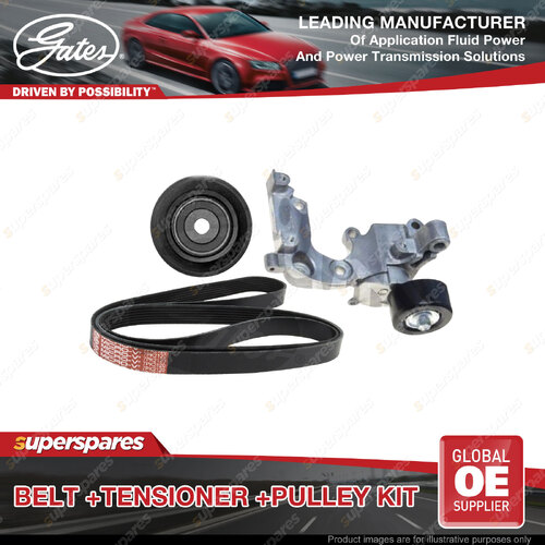 Gates Belt & Tensioner & Pulley for Toyota Hilux GGN120 GGN125 GGN135 15 25