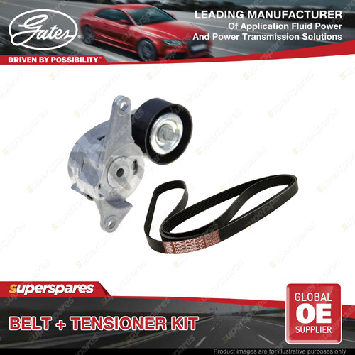 Gates Belt & Tensioner Kit for Holden Commodore VF Calais Caprice WN 3.6L 3.0L