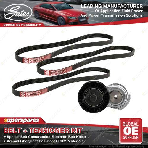 Gates Belt & Tensioner Kit for Suzuki Liana RH418ER 1.8L 92kW M18A 2001-2007