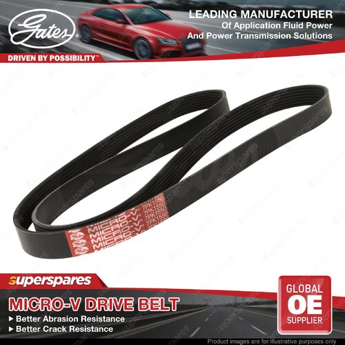 Gates Alt Drive Belt for Toyota RAV 4 GSA33 Kluger Mark Tarago Vanguard Vellfire