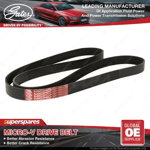 Gates Accessory Drive Belt for Honda CR-V RE RD7 2.4L 118KW 125KW 140KW 2007-ON