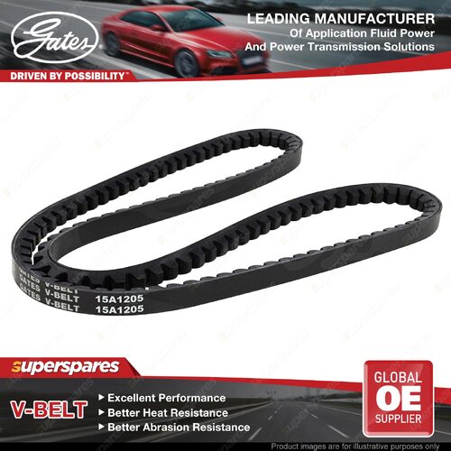 Gates Alternator V Belt for Toyota Landcruiser PZJ70 PZJ73 3.5L 72KW 1PZ 90-91